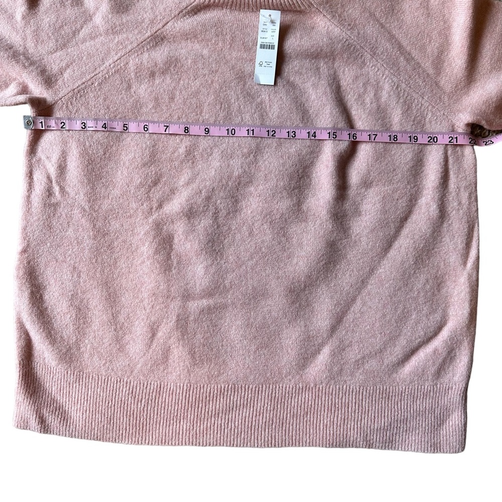 J. Crew Pink Crewneck Sweater - Picture 8 of 11